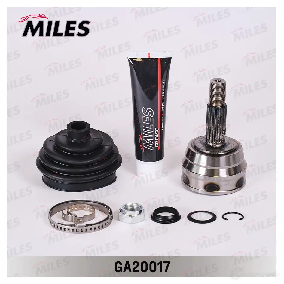 Шрус граната MILES 1420602516 GA20017 XXW AX - Изображение 1