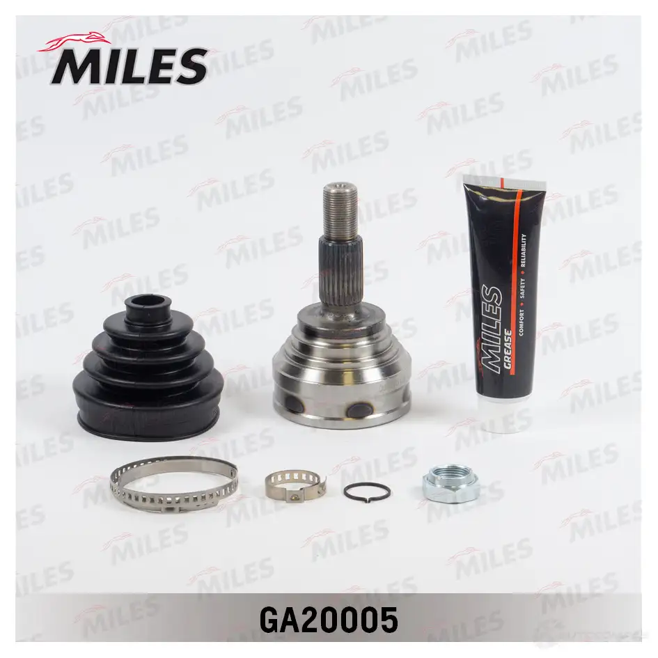 Шрус граната MILES GA20005 1420602501 R TZYLM изображение 0