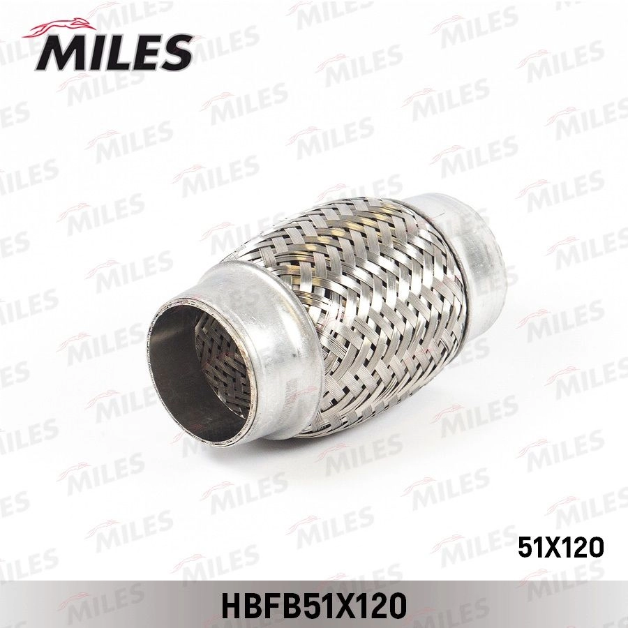 Гофра глушителя MILES HBFB51X120 BJK4 Q 1440154417 изображение 0