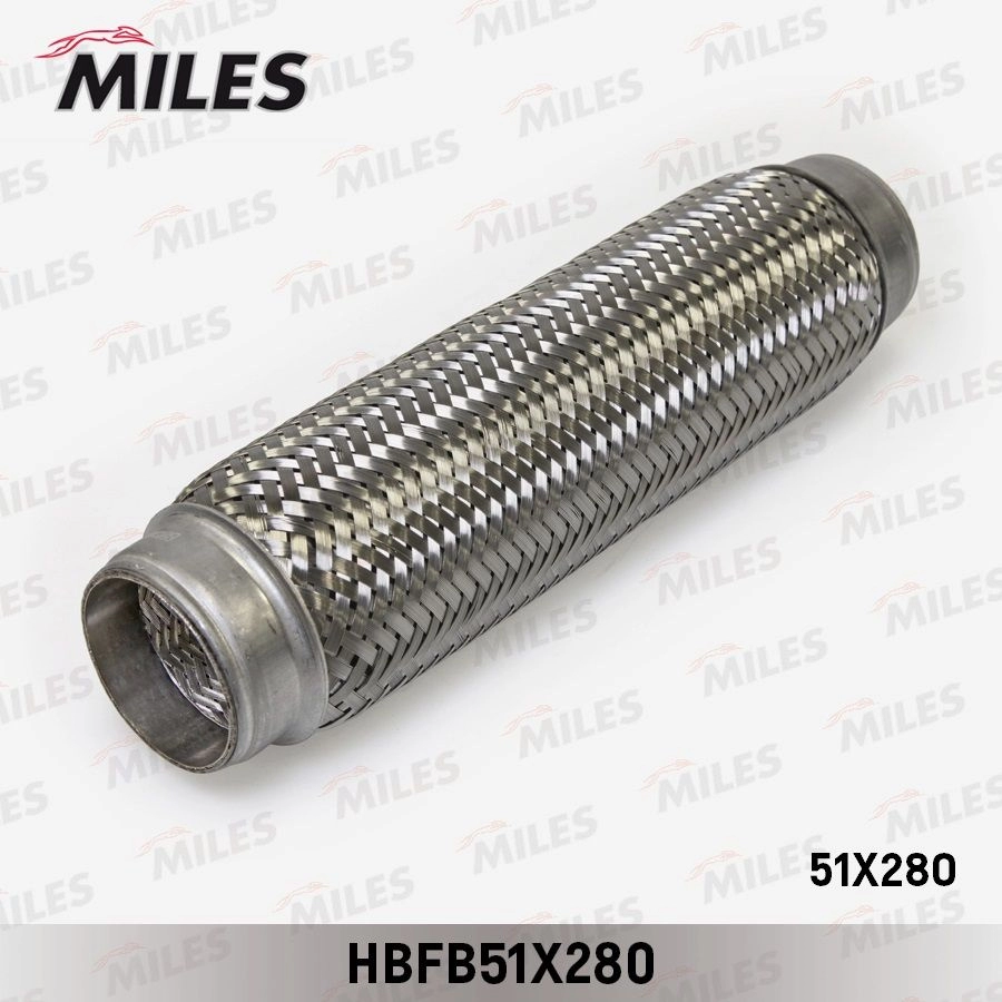 Гофра глушителя MILES 6LQ0 W8X 1420602454 HBFB51X280 изображение 0