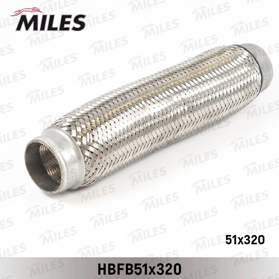 Гофра глушителя MILES HBFB51X320 1420603210 UK97YB Q изображение 0