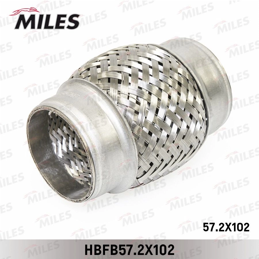 Гофра глушителя MILES M3QV D HBFB57.2X102 1420602458 - Изображение 1