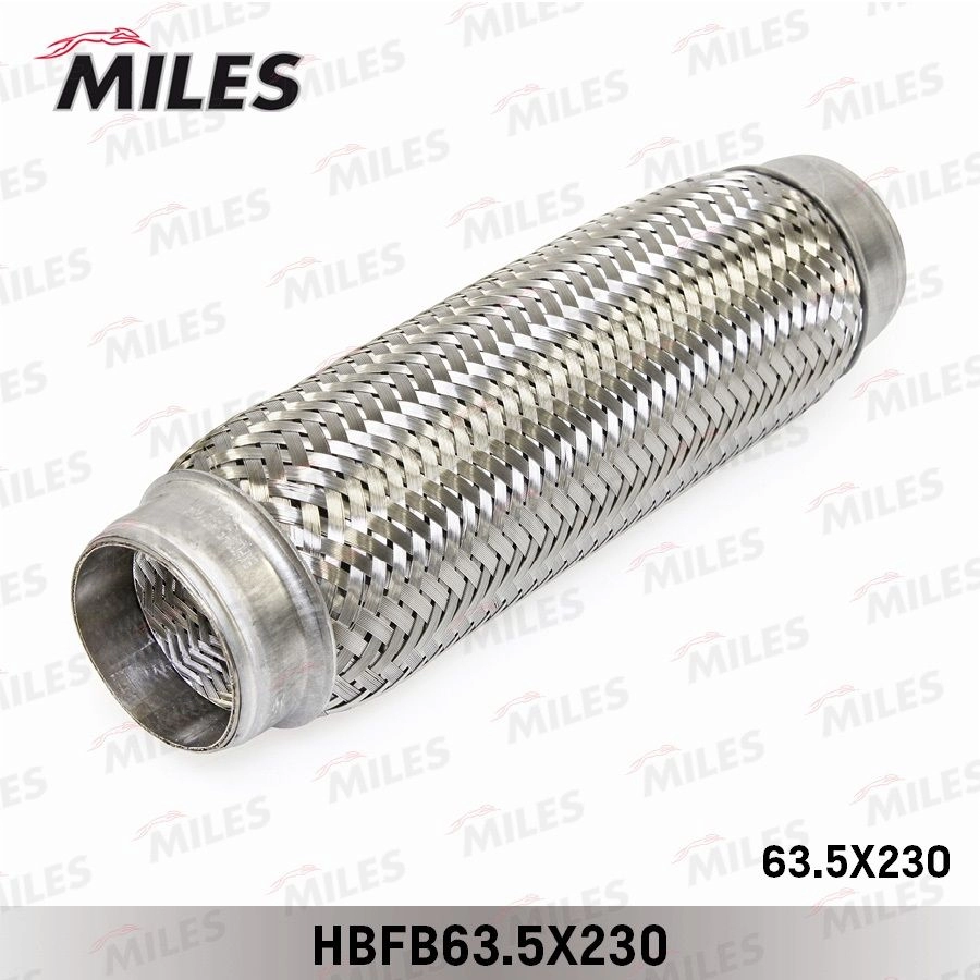 Гофра глушителя MILES 1440154425 HBFB63.5X230 1 8GD80J - Изображение 1