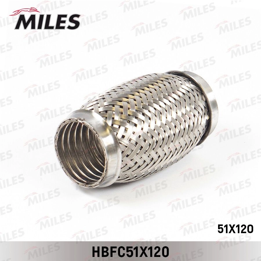 Гофра глушителя MILES HBFC51X120 47VWO G 1440154430 - Изображение 1