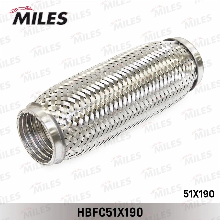 Гофра глушителя MILES HBFC51X190 1440154431 O7 ZR09U - Изображение 1
