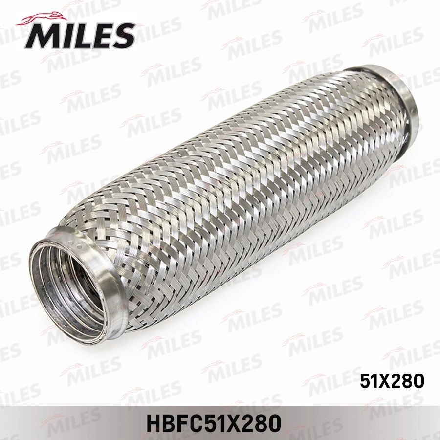 Гофра глушителя MILES 1420602461 HBFC51X280 8TI AWN изображение 0