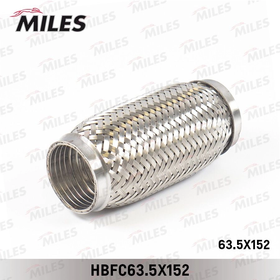 Гофра глушителя MILES 3NC EDVM 1440154436 HBFC63.5X152 - Изображение 1