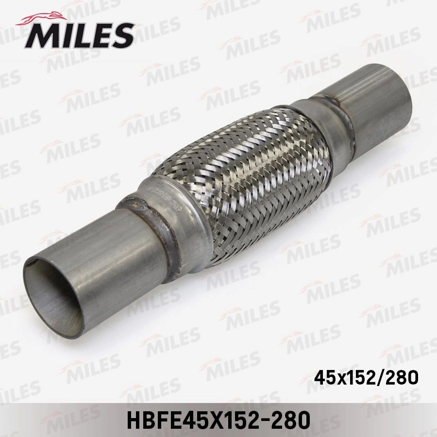 Гофра глушителя MILES E1 U93 HBFE45X152-280 1420605142 изображение 0