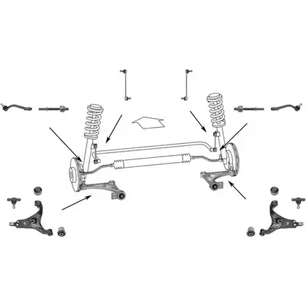 Подвеска колеса MEYLE WG0644200 R3AHQVG RORX JGY 1427936 изображение 0