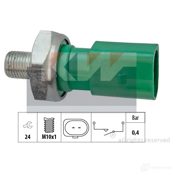Датчик давления масла KW 8O43 V 1437990187 500204