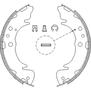 Тормозные колодки ROADHOUSE V4FY9UV Z SX408900 4089.00 1459957