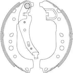 Тормозные колодки ROADHOUSE ZSX4 44300 1460320 4443.00 H5CS2MB