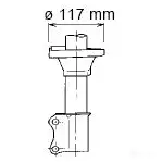 Амортизатор KAYABA 632103 899644 4909500297827 0 ZWIB изображение 0