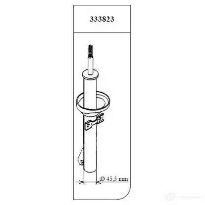 Амортизатор KAYABA CA09 B 896439 333823 4909500270127 - Изображение 1