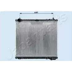 Радиатор охлаждения двигателя JAPANPARTS 8CV 5A YBOQZ RDA142007 1494965