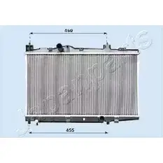 Радиатор охлаждения двигателя JAPANPARTS 1494990 TPAA T YKK3GIX RDA153009