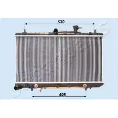 Радиатор охлаждения двигателя JAPANPARTS E BDXA RDA283098 1495178 AAVZPX