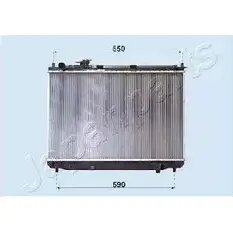 Радиатор охлаждения двигателя JAPANPARTS RDA333026 XWCE P G1GP5 1495232 изображение 0