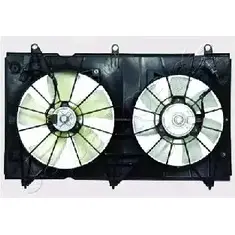 Вентилятор радиатора двигателя JAPANPARTS XYMX9P 1500911 VNT191015 G0F2 FC9 изображение 0