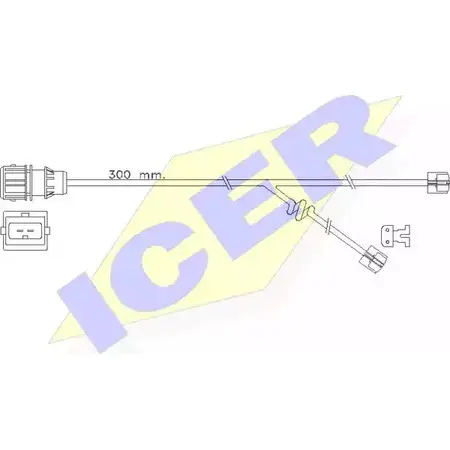 Датчик износа тормозных колодок ICER 1510006 610304 E C 29 088 ANW0H0