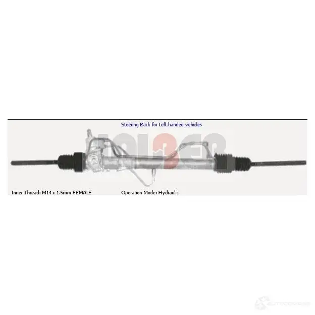 Рулевая рейка LAUBER 3410420 5901321060078 6IC 1X 660753