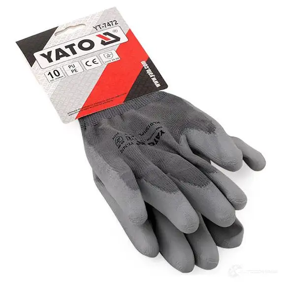 Перчатки защитные YATO O3TG WC 1438001541 YT7472 изображение 0