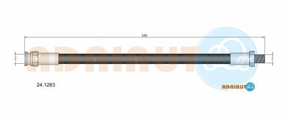 Тормозной шланг ADRIAUTO 1436979156 0O VT5DB 24.1283