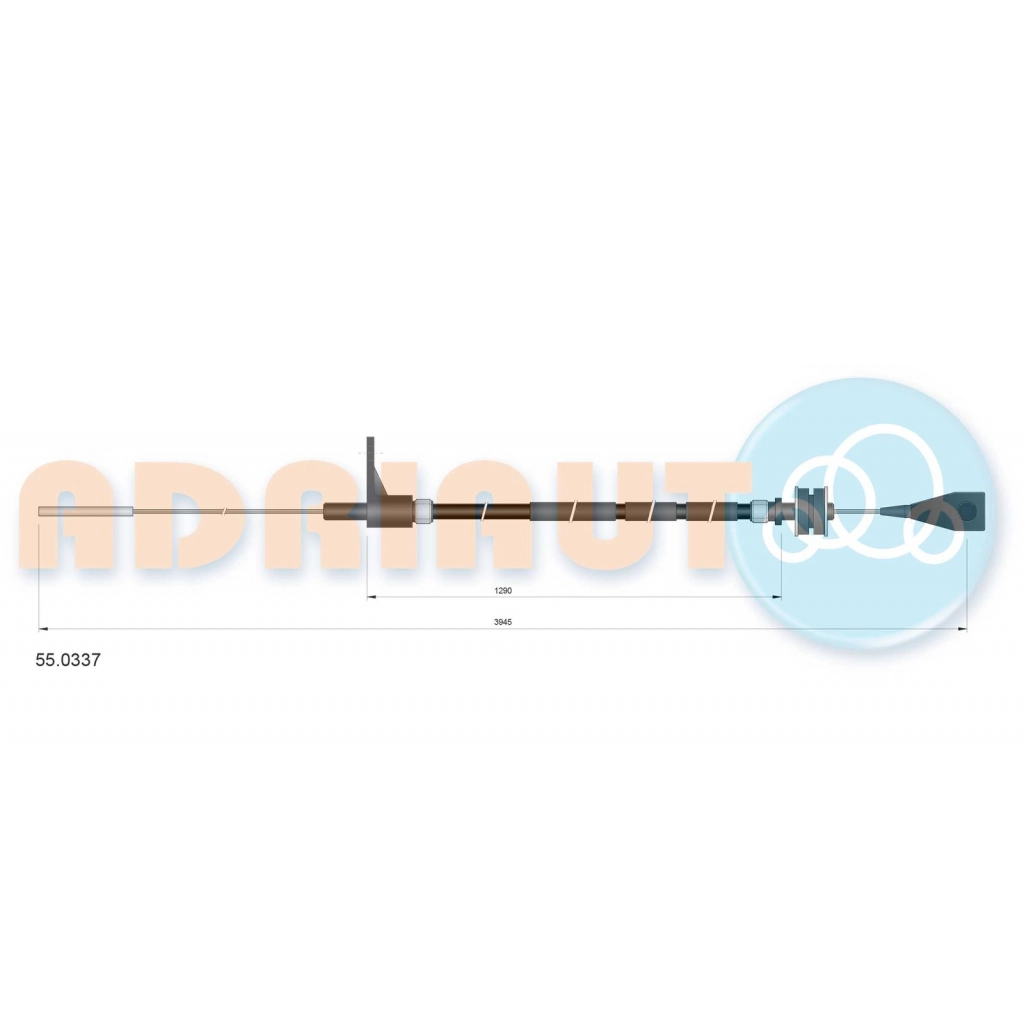 Трос газа ADRIAUTO P K0VNZ 1436977834 55.0337