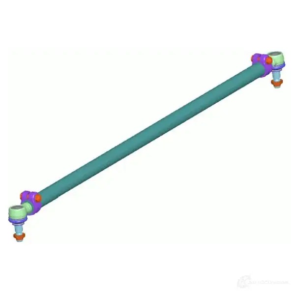 Продольная рулевая тяга LEMFORDER 435669 UGMN U4 23428 01 4047437067424