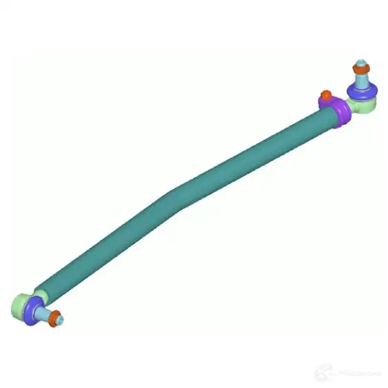 Продольная рулевая тяга LEMFORDER 38672 01 SO55Y4 L 451729 4047437467231 изображение 0