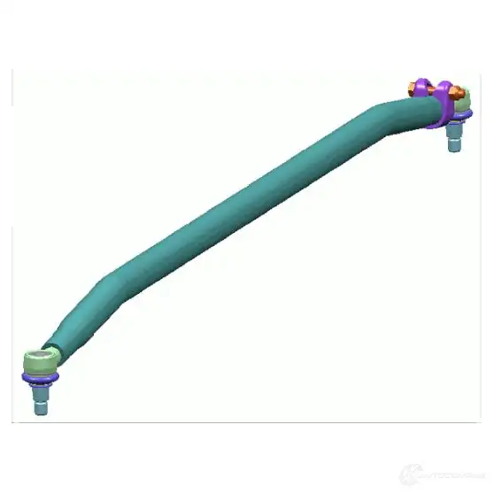 Поперечная рулевая тяга LEMFORDER 2G1JIB W 38408 01 4047437460829 451516