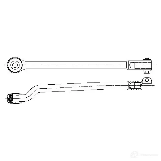 Поперечная рулевая тяга LEMFORDER 423888 CHP9 ZAE 14651 01