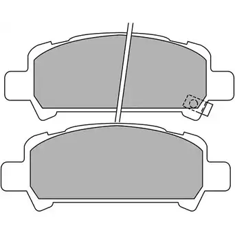 Тормозные колодки дисковые, комплект AISIN ASN-2175 5411450607742 BK0 J0 1578785 изображение 0