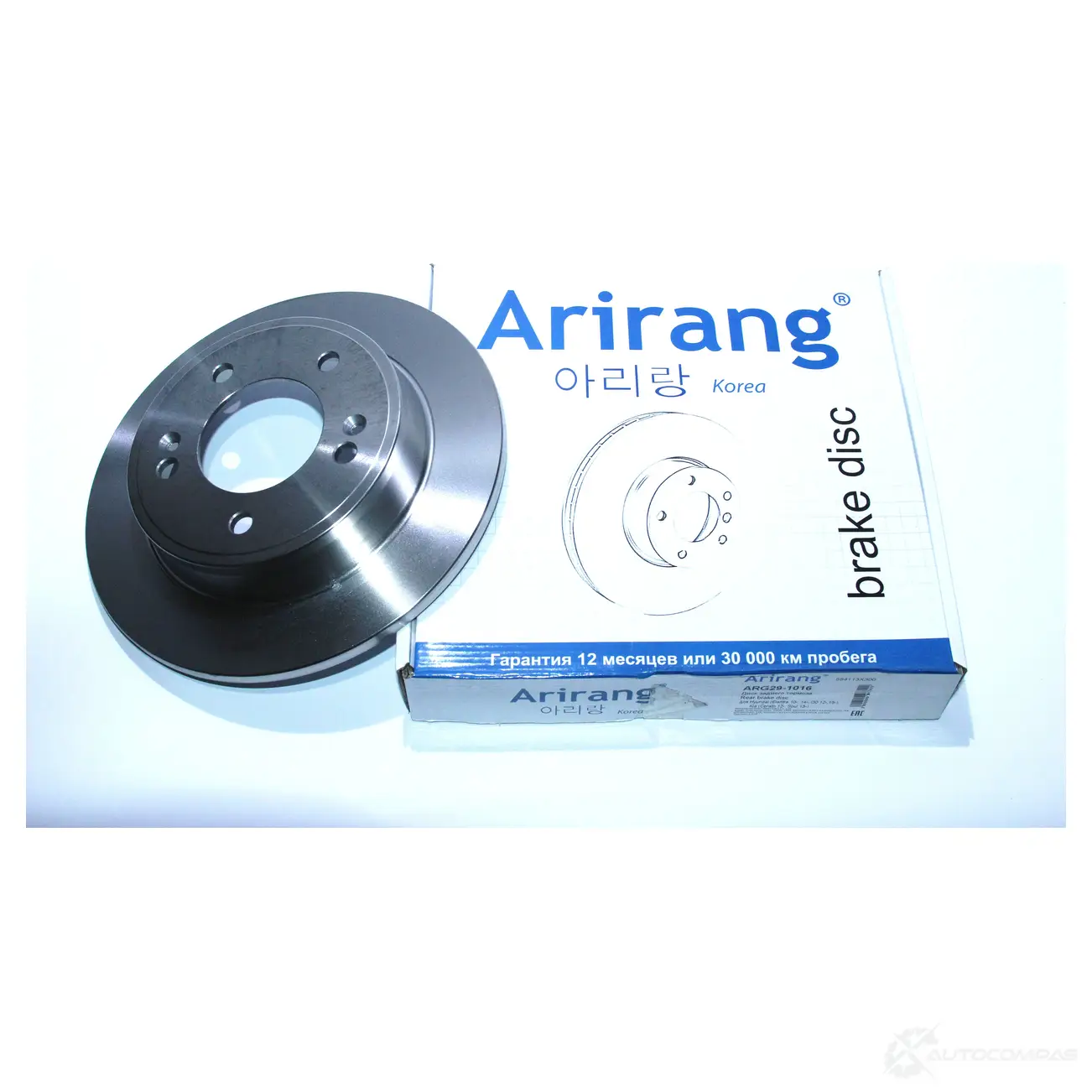 Тормозной диск задний d262mm ARIRANG 1440259406 9I2C 7 ARG291016 изображение 0