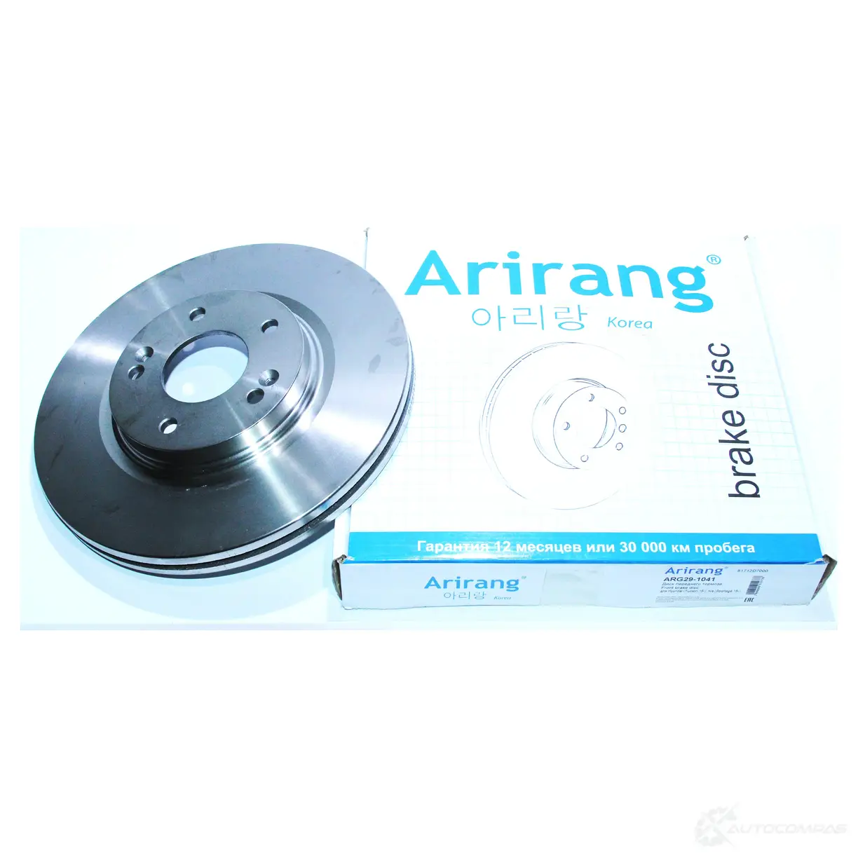 Тормозной диск передний d305mm ARIRANG 1440259401 ARG291041 J QBN1W изображение 0