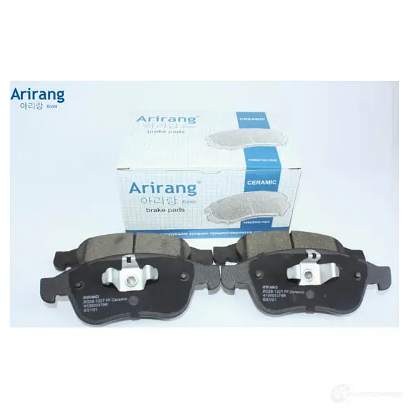 Колодка дискового тормоза перед. ARIRANG ARG281227 2H WD9 1440303340