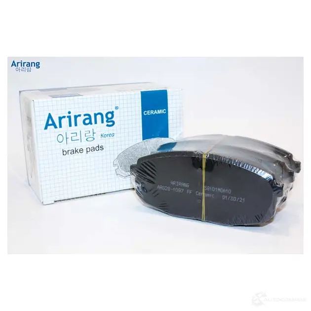 Колодка дискового тормоза перед. 2.0 ARIRANG 2KED 7 ARG281097 1440305298