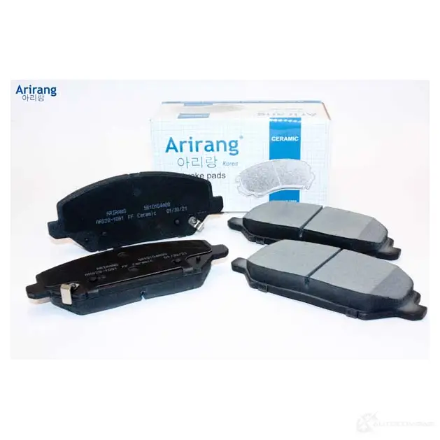 Колодки тормозные передние r15 ARIRANG ARG281091 1440305296 0 VPUO изображение 0