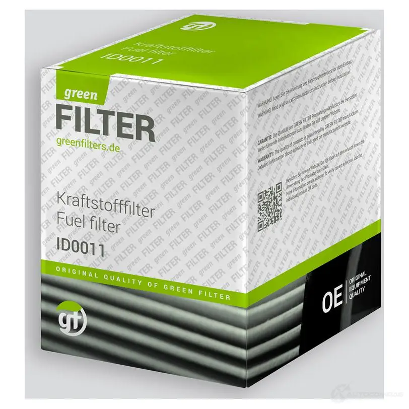 Топливный фильтр GREENFILTERS 1436952917 kf0111 H98W BH изображение 1