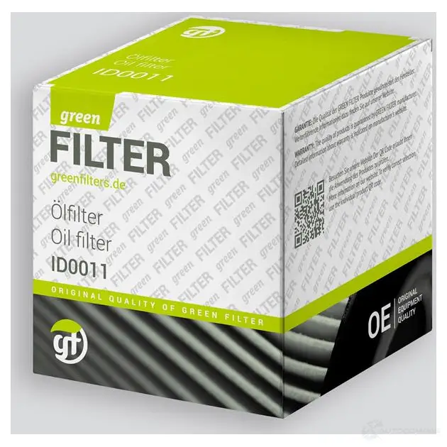 Масляный фильтр GREENFILTERS of0100s 1439833887 X7CV NA изображение 0