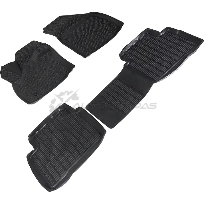 Полиуретановые коврики салона для Geely Tugella 2020-н.в. SEINTEX 95080 1437191937 NYH8 7