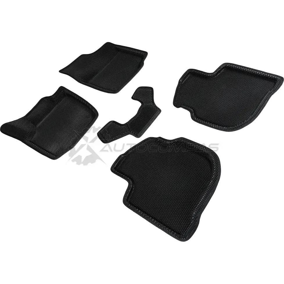Коврики EVA 3D соты для Volkswagen Polo VI 2020-н.в. SEINTEX 1441169568 95162 2 U5BV6