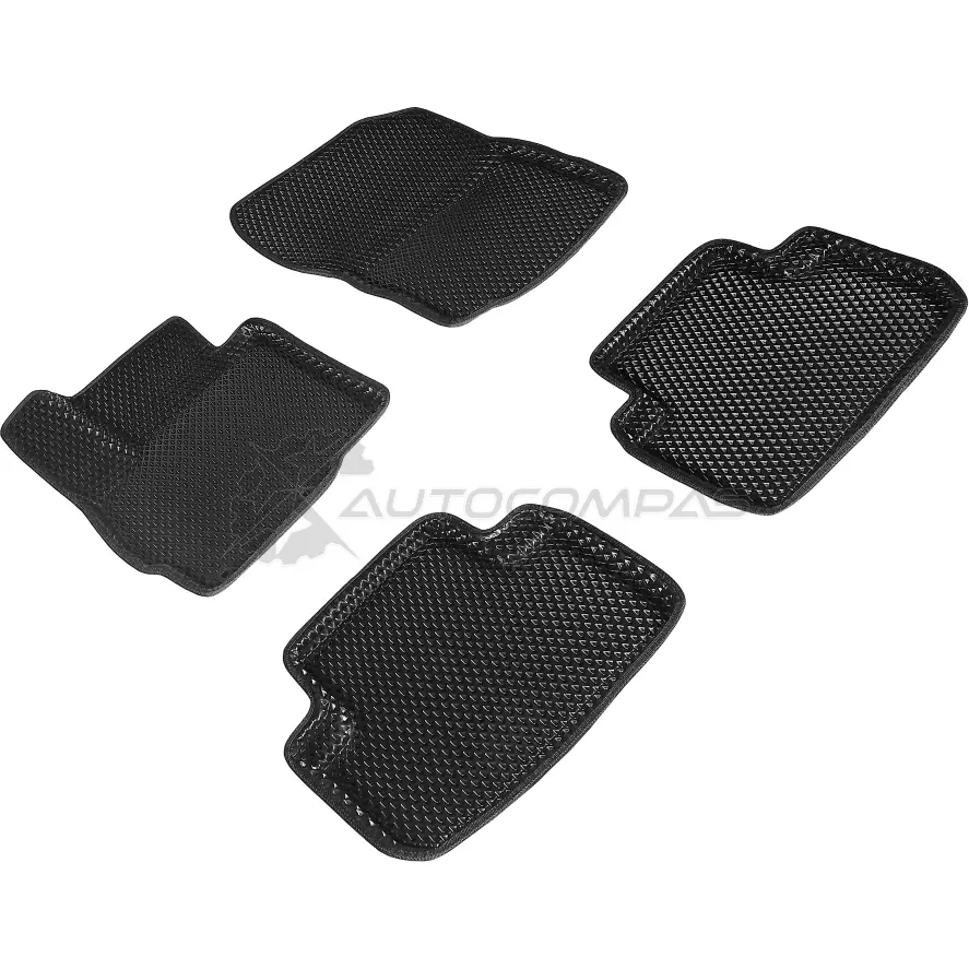 Коврики EVA 3D ромб для Mitsubishi Eclipse Cross 2017-н.в. SEINTEX 95322 1441169964 V 00AZOY