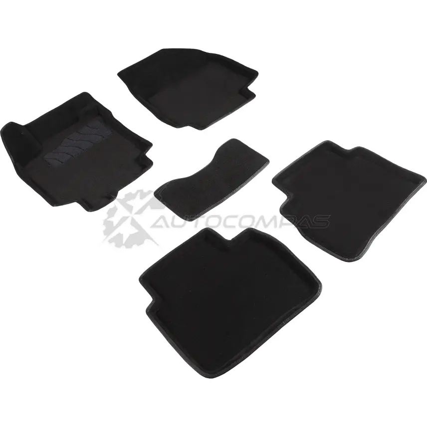 3D коврики для Nissan Tiida 2007-2015 SEINTEX 1437087209 71696 TN83 5 изображение 0