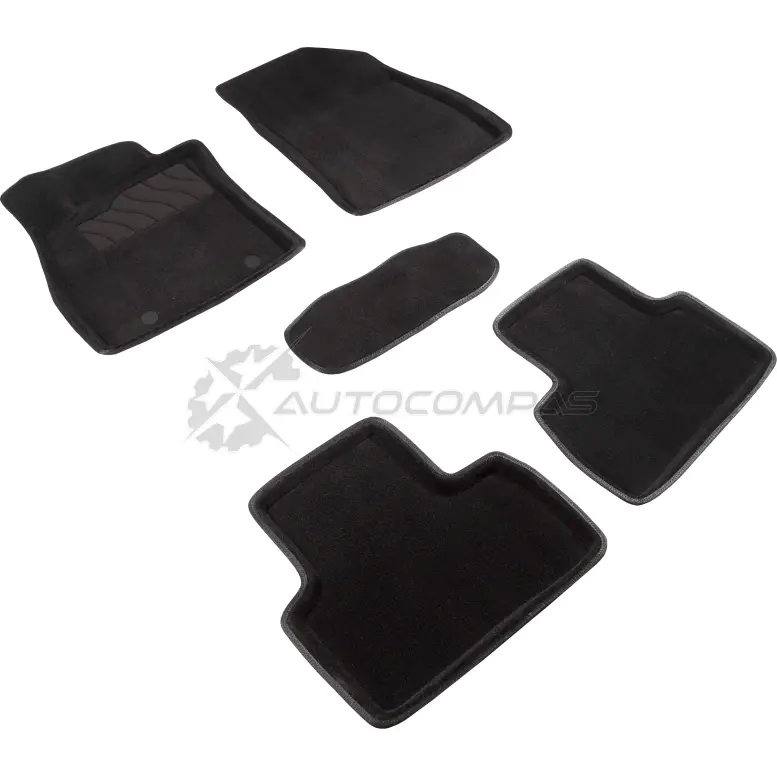 3D коврики для Renault Logan 2004-2014 SEINTEX 1437087241 82168 0ABR TD