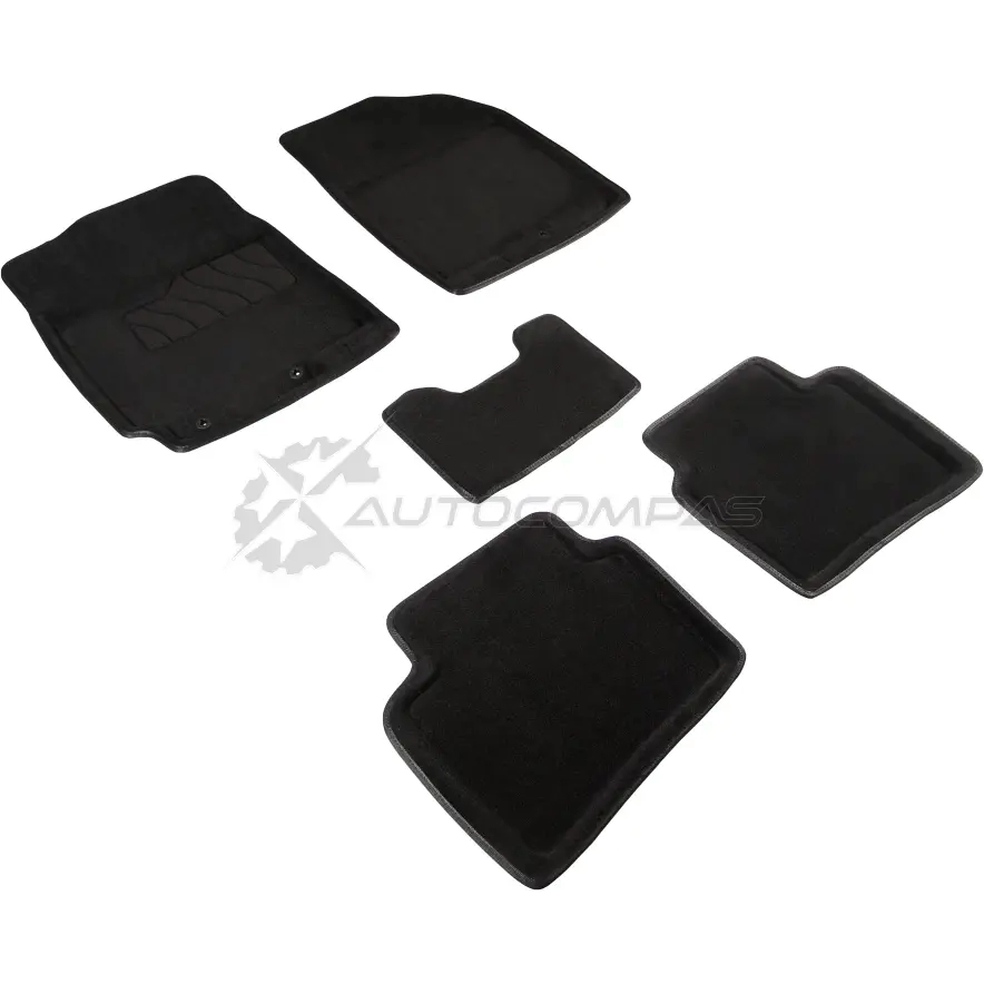 3D коврики для KIA Rio III 2011-2017 SEINTEX 83436 1437087122 XG3TO LG