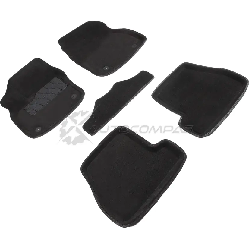 3D коврики для Ford Focus III АКПП 2011-2015 SEINTEX 1XMORI K 1437087091 83437