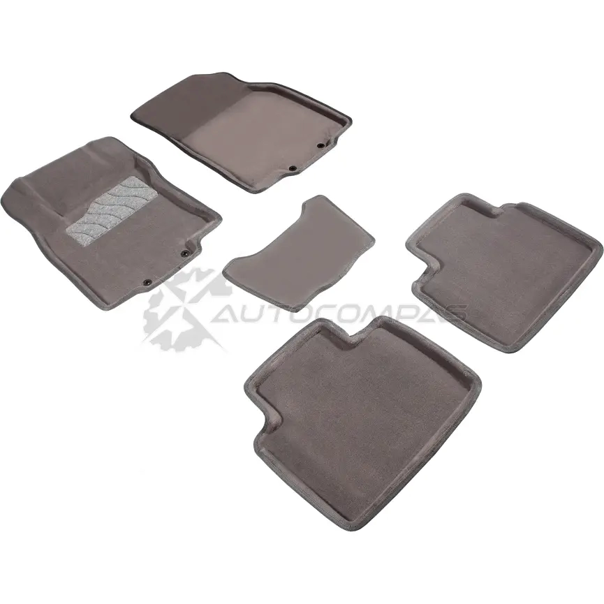 3D коврики для Nissan X-Trail (T32) 2015-н.в. SEINTEX 1437087348 NV7 HMI 86412