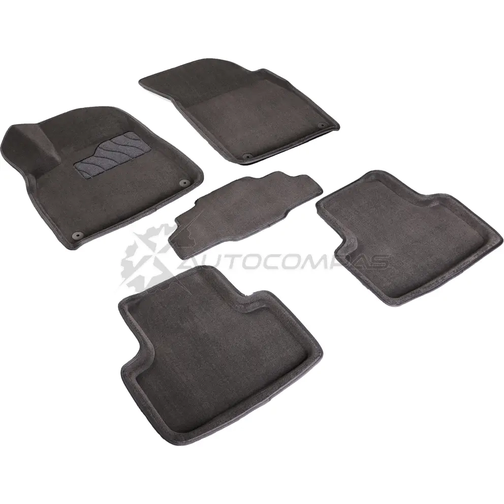 3D коврики для Audi Q7 II rest. 2019-н.в. SEINTEX 1441173480 95982 Q AJED
