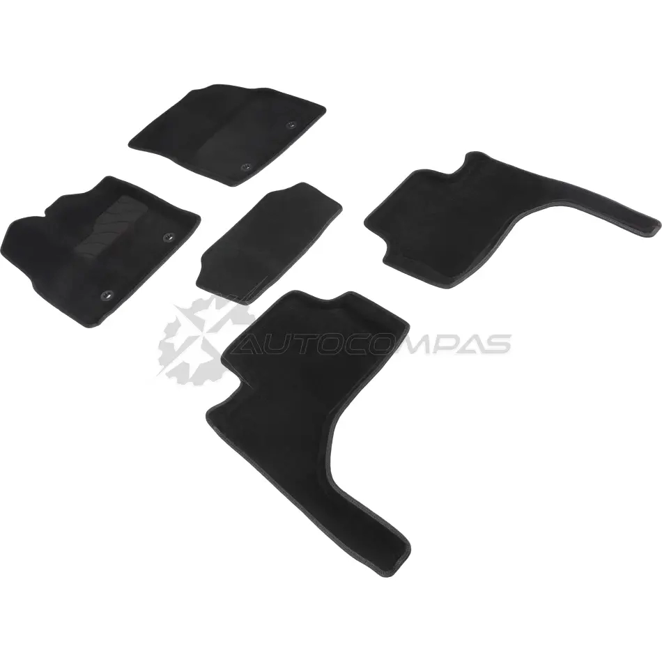 3D коврики для Toyota Land Cruiser 300 2021-н.в. SEINTEX 1441173921 6H3J 4X 96534